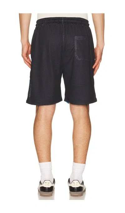 Reason Dodge Hellcat Mesh Short In Blue