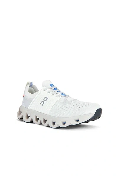On Running White Cloudswift 4 Ad Textile Sneakers In White