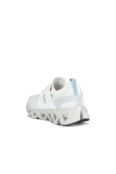 On Running White Cloudswift 4 Ad Textile Sneakers In White