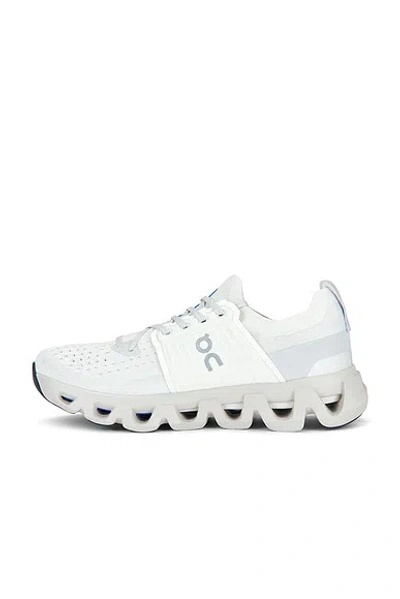 On Running White Cloudswift 4 Ad Textile Sneakers In White