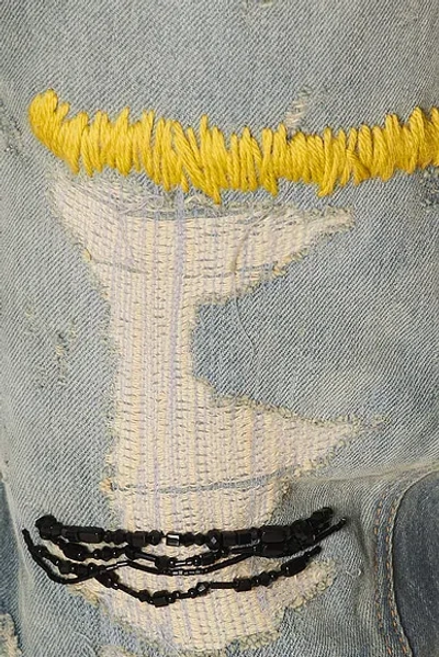 Undercover Distressed Jeans In Multi