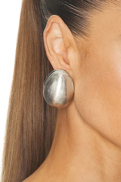 Jacquemus Les Boucles Raisin In Silver