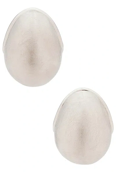Jacquemus Les Boucles Raisin In Silver
