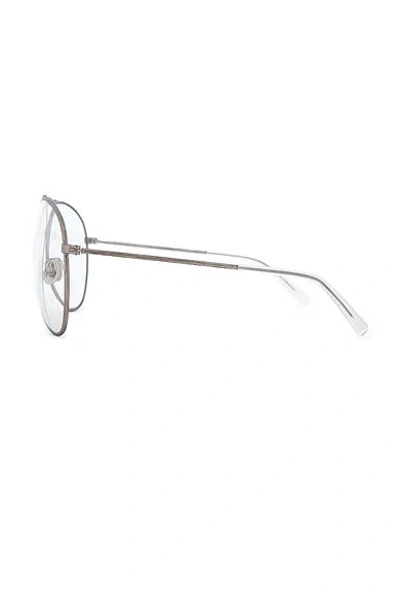 Acne Studios Ator Sunglasses In Metallic