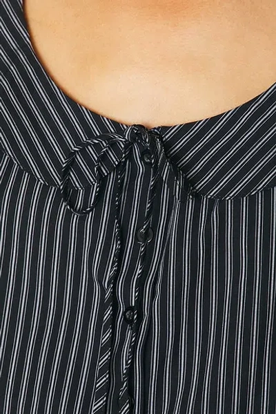 Deiji Studios Round Collar Top In Multi