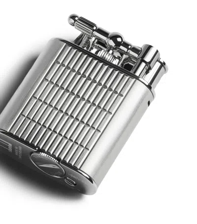 Dunhill Palladium-plated Rollagas Lighter In Silver