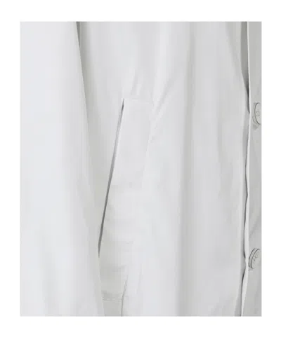 Herno Buttoned Jacket In White