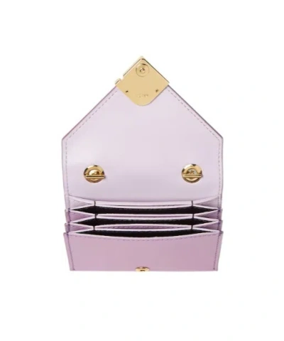 Fendi Ff Diamonds Card Case In Pattern