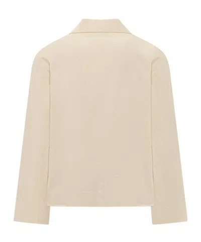 Studio Nicholson Three-button Reversible Jacket In Brown