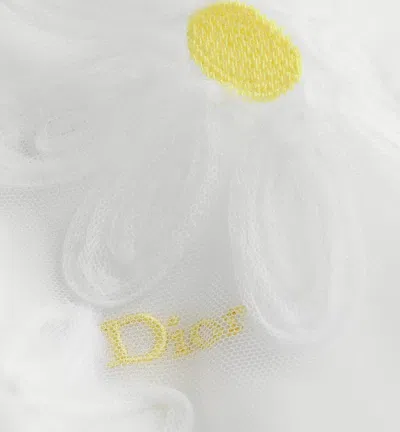 Dior Flared Dress In White