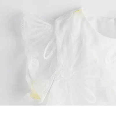 Dior Flared Dress In White