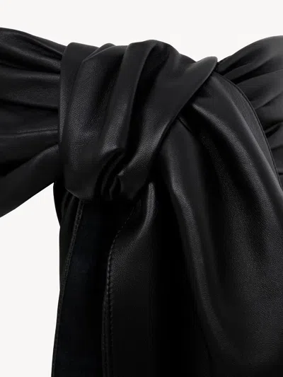 Chloé Bow Belt In Black