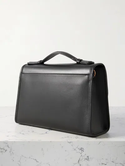 Gabriela Hearst Leonora Small Nappa Leather Top-handle Bag In Black