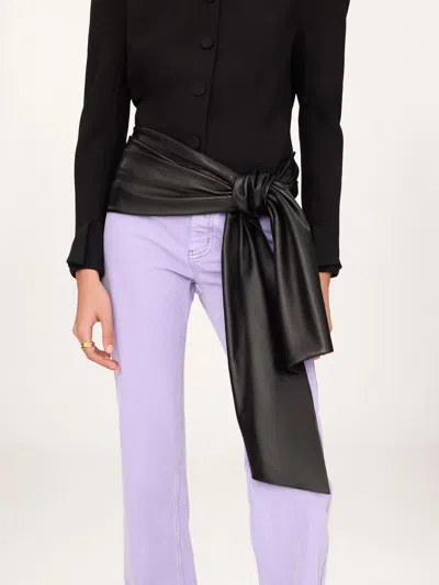 Chloé Bow Belt In Black