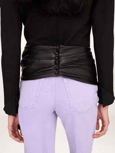 Chloé Bow Belt In Black