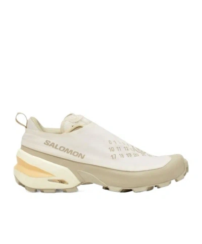 Mm6 Maison Margiela White Polyamide Athletic Sneakers In Multi