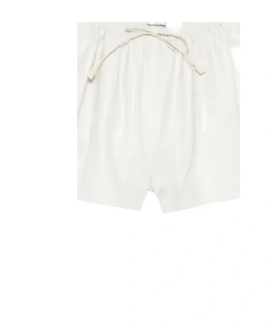 Haikure Drawstring Shorts In White