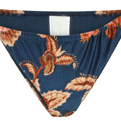 Zimmermann Womens Aster Floral Spliced Bikini Set Xs In Multi
