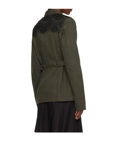Our Legacy Split Collar Casual Jacket In Black