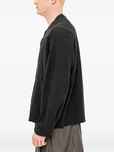 Devoa Raglan-sleeve Jacket In Black