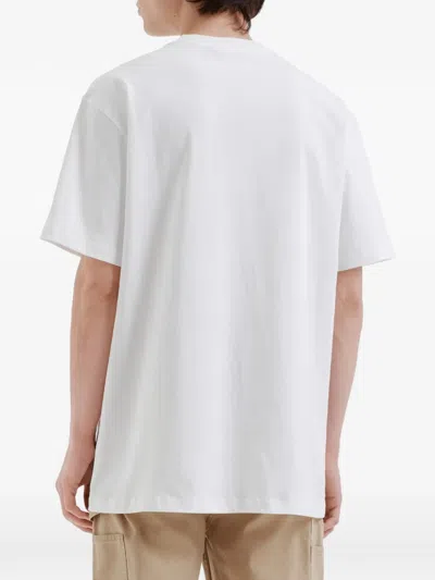 Chocoolate Logo-patch T-shirt In White