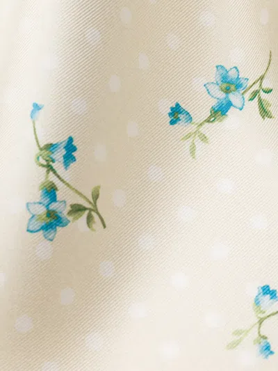 Prada Printed Silk Twill Scarf 90 In Pattern
