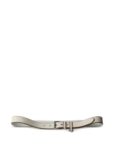 Prada Leather Belt In Pink