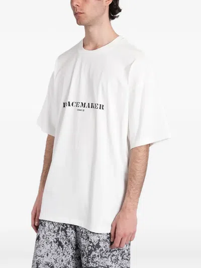 Peacemaker Oamc Logo-print T-shirt In White
