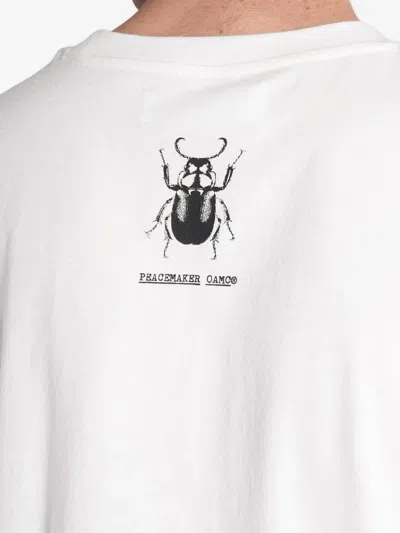 Peacemaker Oamc Logo-print T-shirt In White