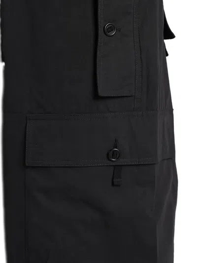 Peacemaker Oamc Drawstring Cargo Shorts In Black