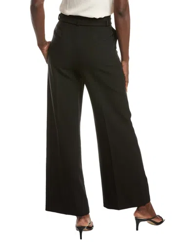 Maje Belted Pant In Black