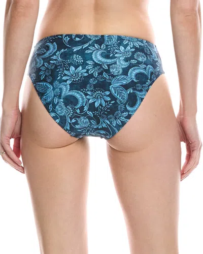 Monte And Lou Mid-rise Bikini Bottom In Multi