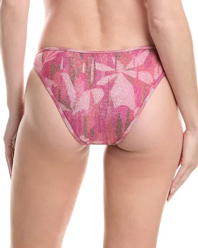 Ramy Brook Sparkle Isla Bikini Bottom In Multi