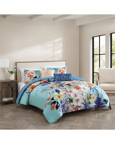 Bebejan 220 Thread Count Reverie Reversible Comforter Set In Multi