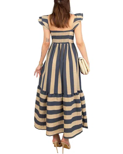 Leon Gori Midi Dress In Multi