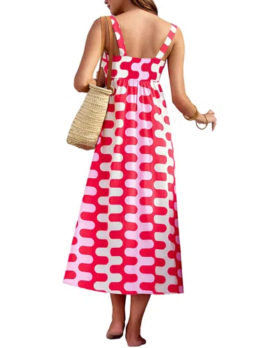 Leon Gori Printed Maxi Dress In Multi