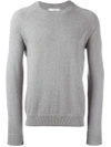 Ami Alexandre Mattiussi Raglan Sleeve Sweater In Grey