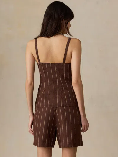 Faherty Sun Strider Milo Vest In Multi