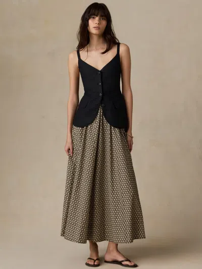 Faherty Sun Strider Milo Vest In Multi