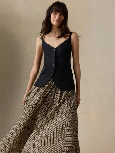 Faherty Sun Strider Milo Vest In Multi