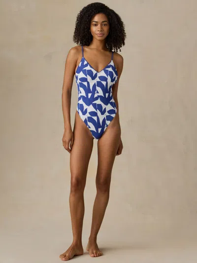Faherty Biarritz One Piece In Blue