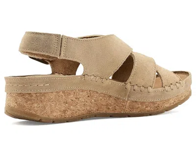 Born Kavala Wedge Sandal In Brown
