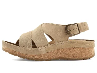 Born Kavala Wedge Sandal In Brown