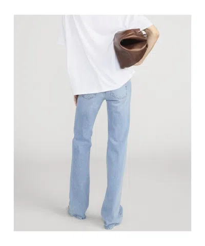 Frame Belt Loop Jeans In Blue