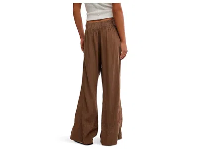 Free People Days End Pull On Pants In Brown