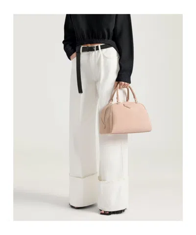 Givenchy Antigona East-west Medium Suede Top Handle Bag In Pink