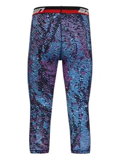 Aztech Mountain Patterned Performance Trousers In Blue