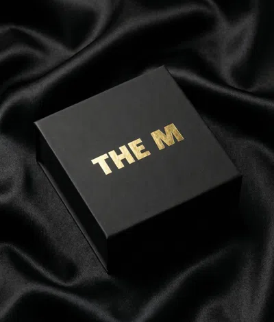 Skf The Script Rectangle Signet Ring In Gold