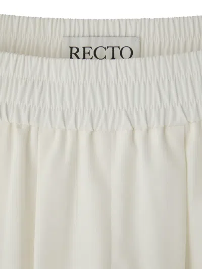 Recto Elasticated-waist Track Pants In Neutral