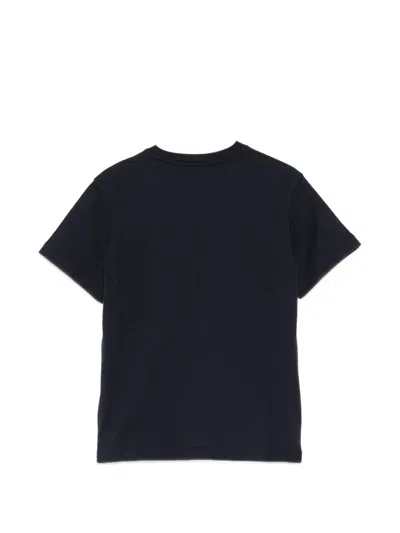 Off-white Crew Neck T-shirt In Blue